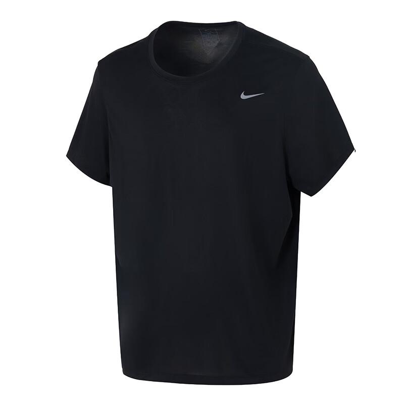 Nike Мужская спортивная футболка с коротким рукавом и круглым вырезом