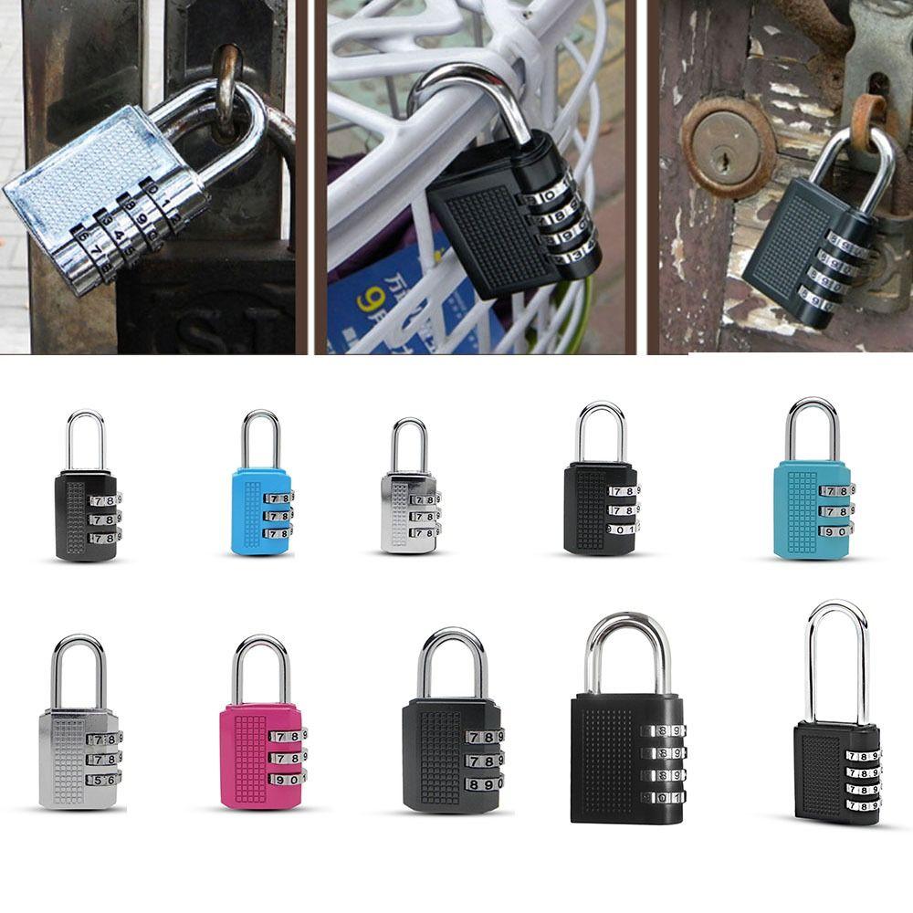 Safe Password Lock 3 /4 Digit Code Lock Practical Luggage Combination Lock Cabinet