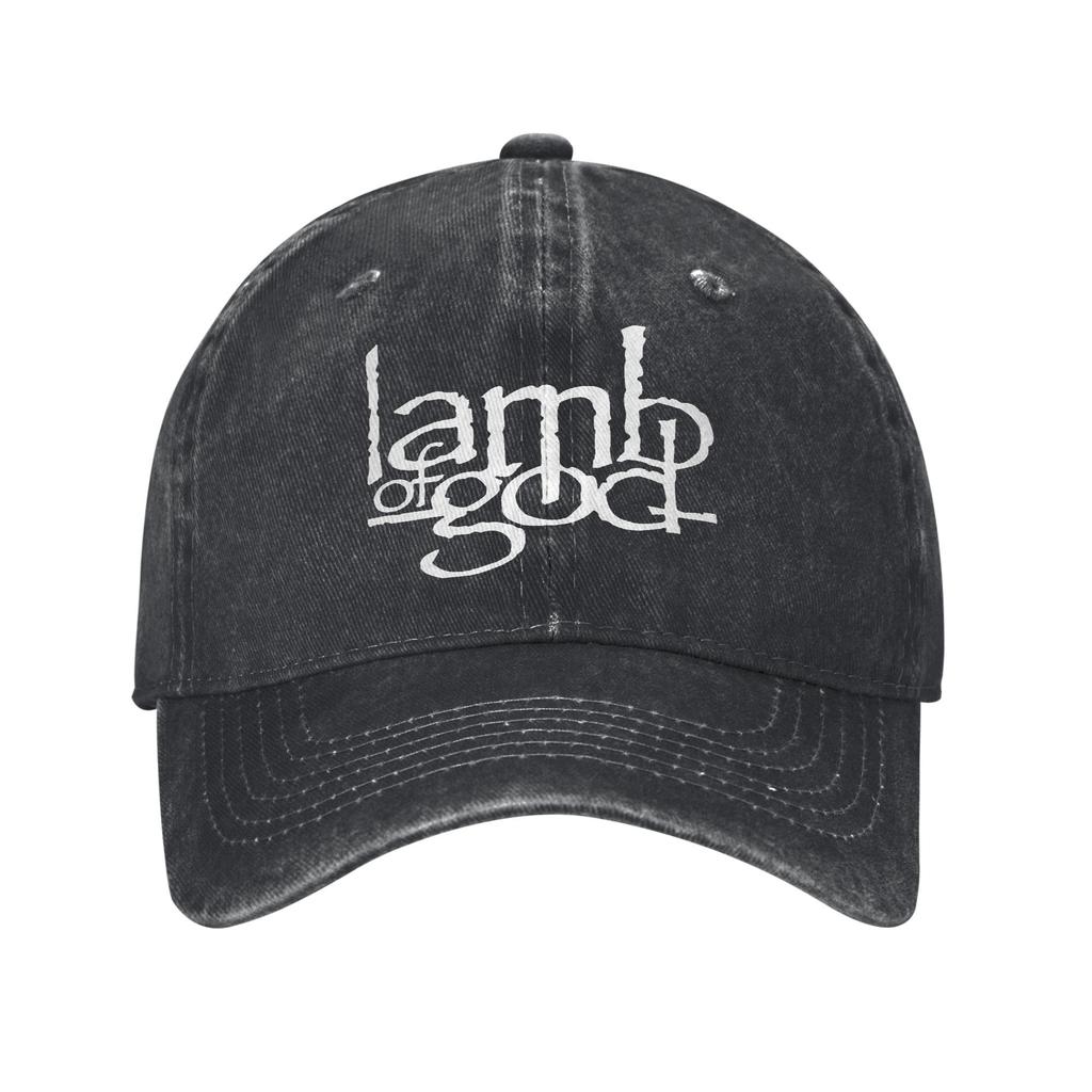 Бейсболка с логотипом группы Lamb Of God, аксессуары для унисекс-фанатов музыки, регулируемая кепка-тракер