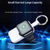 Portable Watch Charger Large Battery Capacity Compact Size Lightweight Keychain Wireless Charger for Apple Watch
