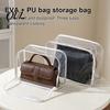 Dorm Room Storage Clear Dust Cover Bag for Handbags And Purses, Waterproof Home Organization Supplies EVA Organizer, Transparent Shape Retaining
