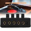 4 Channels HA400 4 Channels Amplifier 1 Input Mini Headphone Amplifier  Headset Amplifier