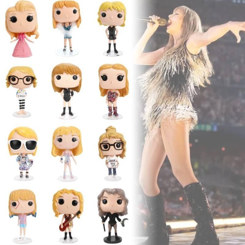 Modern Minimalist Taylor Swift Resin Doll Figurine Decorative Piece For Home And Office Spaces