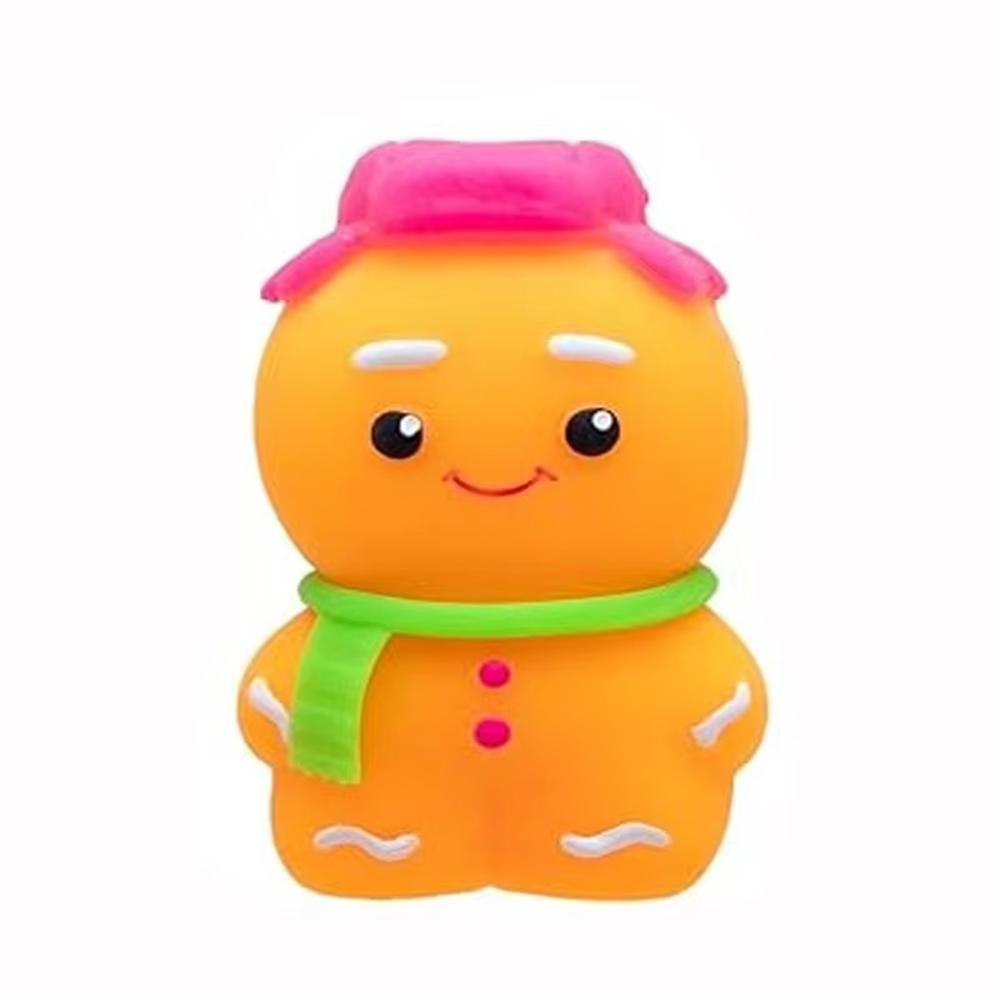 Новый Schylling Needoh Ginger Glowman Сенсорный Nice-Sicle Кубик-Сквиш для снятия стресса Антистресс-сжималка Для концентрации СДВГ