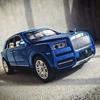 1/24 масштаб, Rolls Cullinan, модель внедорожника, игрушечный автомобиль, игрушечный автомобиль из цинкового сплава со звуком и светом для детей, подарок для мальчиков и девочек