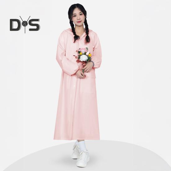 Плащ с капюшоном, водонепроницаемый, с застежкой-молнией из ЭВА, многоразовый, для взрослых, сверхлегкий, непромокаемый, толстый, портативный, для путешествий на открытом воздухе, дождевик-пончо, дождевик