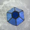 Colored Glass Lampshade Ceiling Pendant Light with E27 Holder