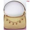 Модный темперамент стеклянный камень красная вишня цепочка ювелирные изделия сумка подвесная сумка для украшений подвеска сумка аксессуары