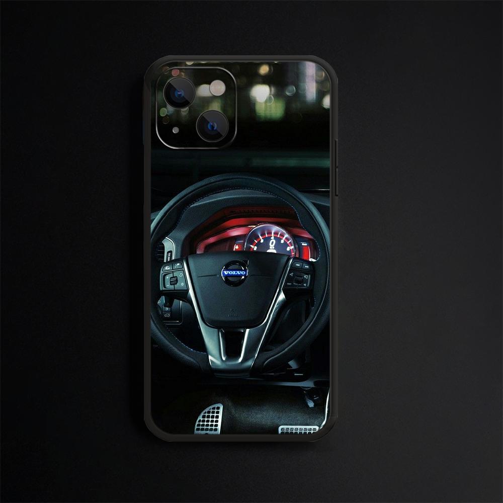 Роскошный модный чехол для мобильного телефона Volvos с логотипом автомобиля для IPhone Samsung Galaxy Xiaomi Redmi Note SA 8 9 10 11 12 13 21 22 Pro Max Plus, черный мягкий
