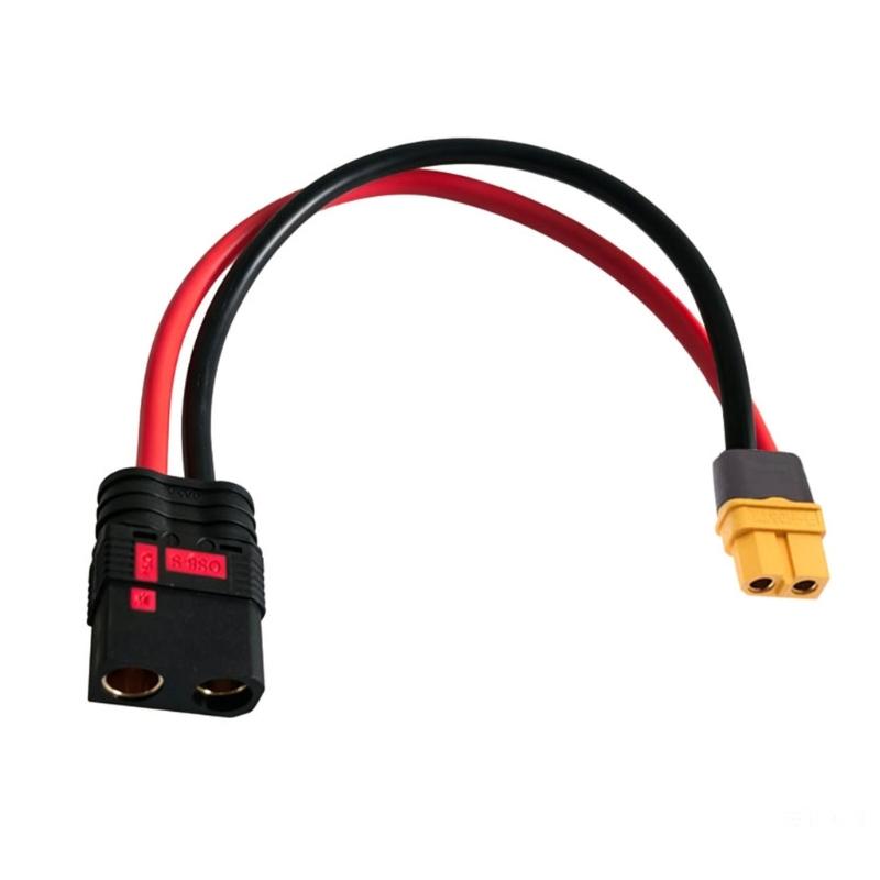 Small Outdoor Power Supply Cable XT60 to QS8 Power Cable 25Cm/50Cm/100Cm 3 Length Optional for Outdoor and FPV Use