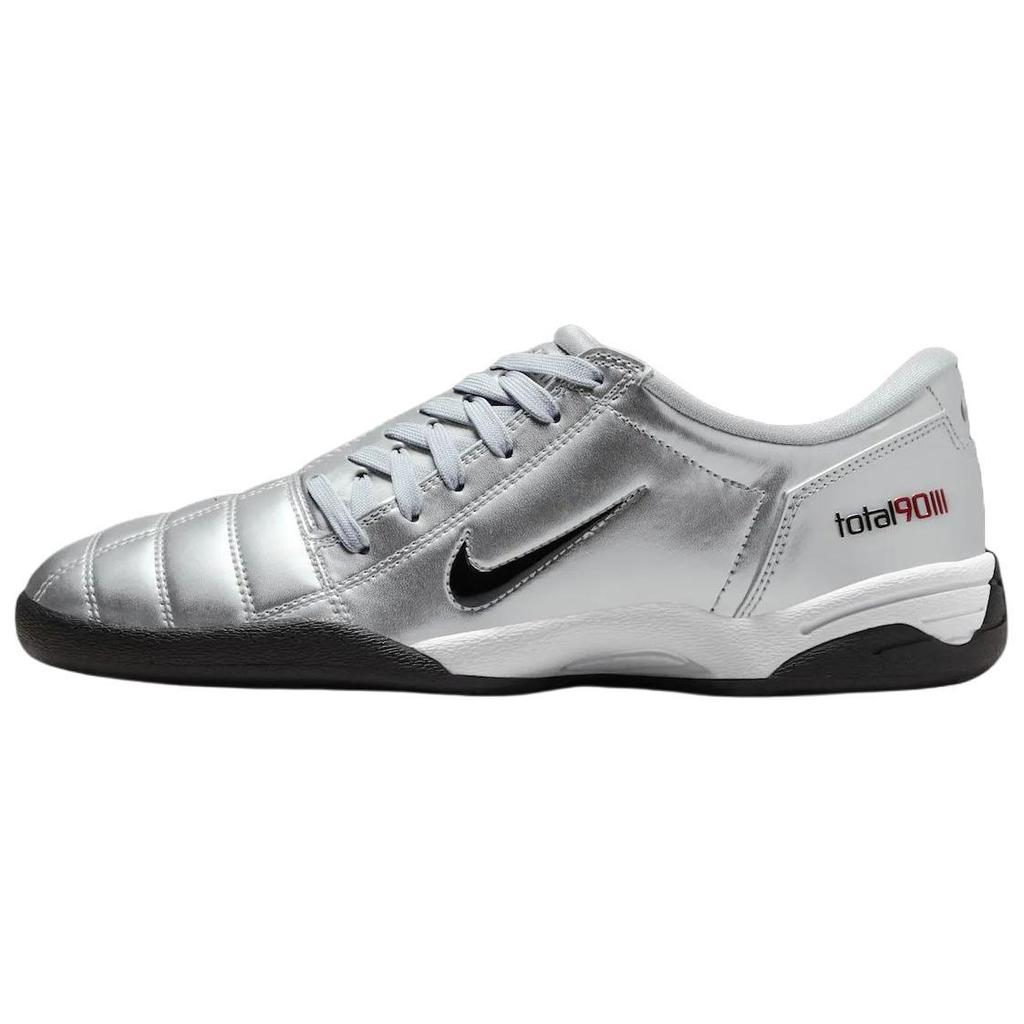 Nike Женские Total 90 3 SP 'Металлический Серебристый Красный' (женские размеры) Металлический серебристый / Университетский красный / Белый / Черный Футбольные бутсы IM7595 001