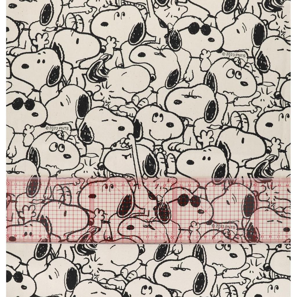 Ткань KIYOHARA PEANUTS Snoopy Оксфорд однотонный KN поколение 109 см ширина x 1 м отрез 771270