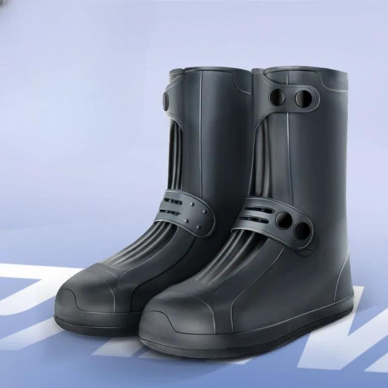 Износостойкие мужские бахилы Водонепроницаемые Легкие галоши Для улицы Дешевые Дизайнерские Рабочие Взрослые Новые мужские резиновые сапоги