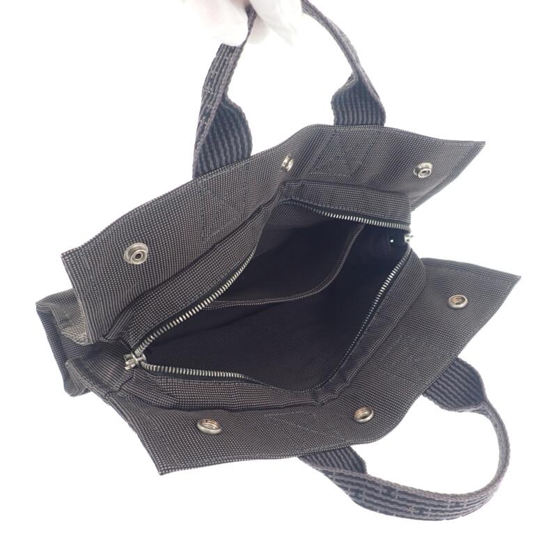 HERMES  101056M  Tote Bag Gray Canvas Women