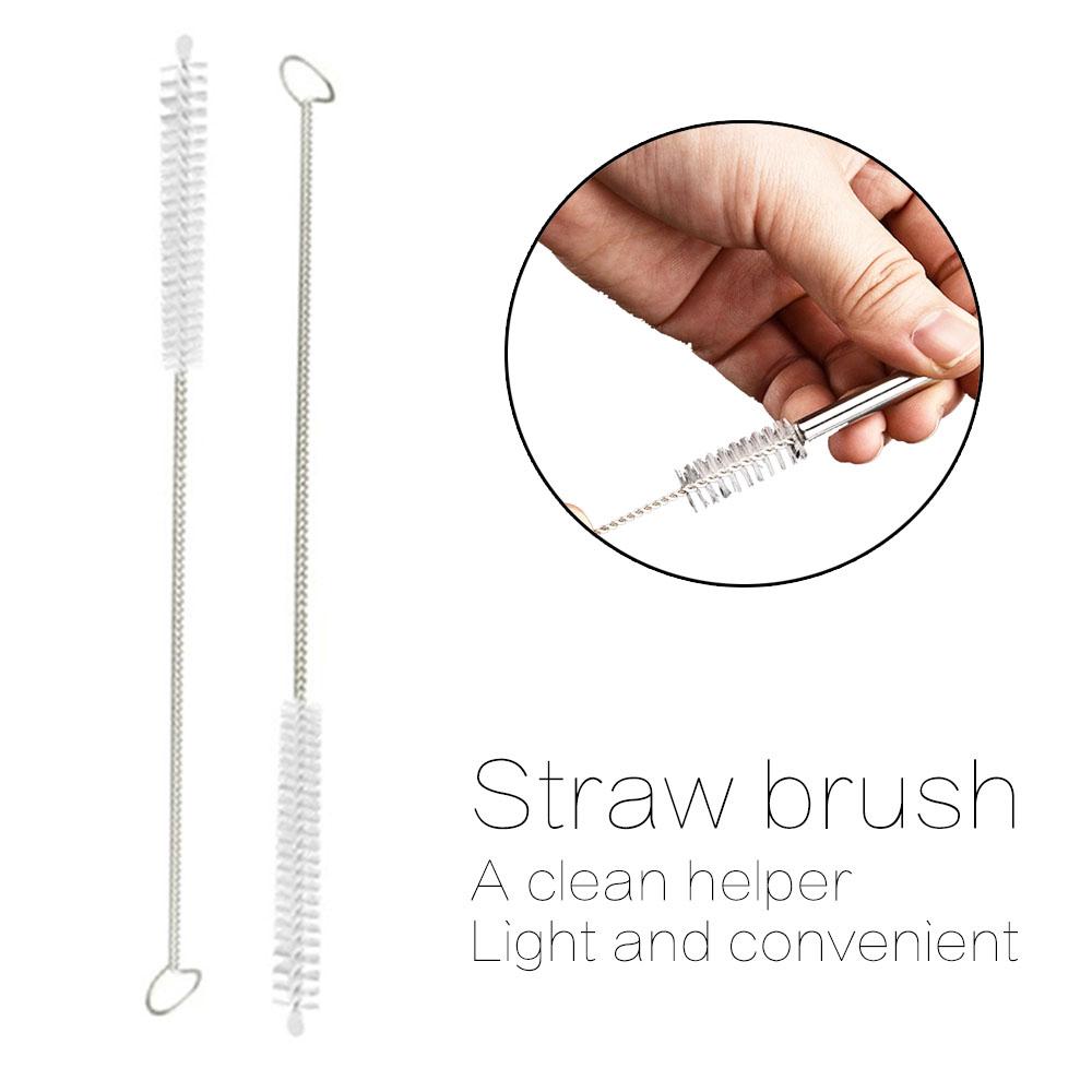 Long Straw Brush Cleaner Tools Drinking Straw Brushes Bendable Cleaning Helper for Multiple Size Straws