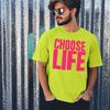 Choose Life T-Shirt Personalised Hen Womens Fancy Dress Party Weekend 80s Wham