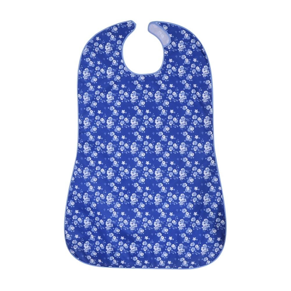 Washable Elderly Eating Bib Waterproof Adult Bib Clothing Protectors for Elderly Nursing Home Use