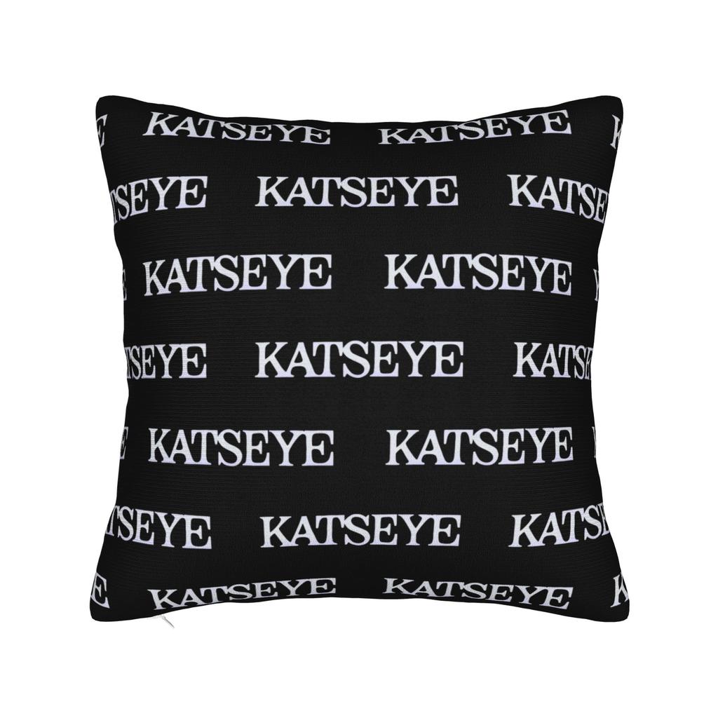 Katseye Merch Sad Square Pillow Case Polyester Cushions For Sofa Pop Music 45*45Cm Cushion Covers