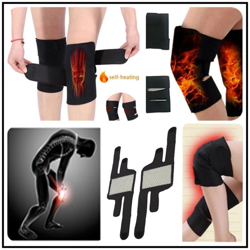 Комплект турмалиновых согревающих наколенников с магнитными вставками, 1 пара