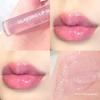 Sparkling! Internet-Famous Glass Lip Gloss with Cute Fine Shimmer, Pearlescent Moisturizing Lip Glaze, High-Value Lipstick Base