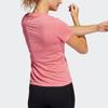 Adidas Спортивная футболка Heatrdy Focus для тренировок высокой интенсивности с короткими рукавами, женские топы, шокирующий розовый H20745
