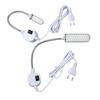 1 шт. AC220В Стандарт EU/US Магнитная светодиодная лампа для швейной машины DIY Настольная лампа для изголовья кровати 10/20/30/40 светодиодных бусин Свет для швейной машины