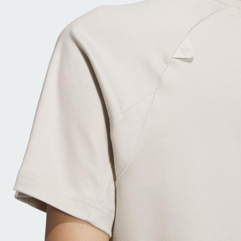 Adidas Cool Sensation Sport Casual Short Sleeve T-Shirt Women Tops Alumina-Brown JJ3583