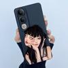 For Vivo V50 Lite Case Lovely Phone Shell Soft Liquid Silicone Back Cover For Vivo V 50 Lite Full Protection Shockproof Bumper