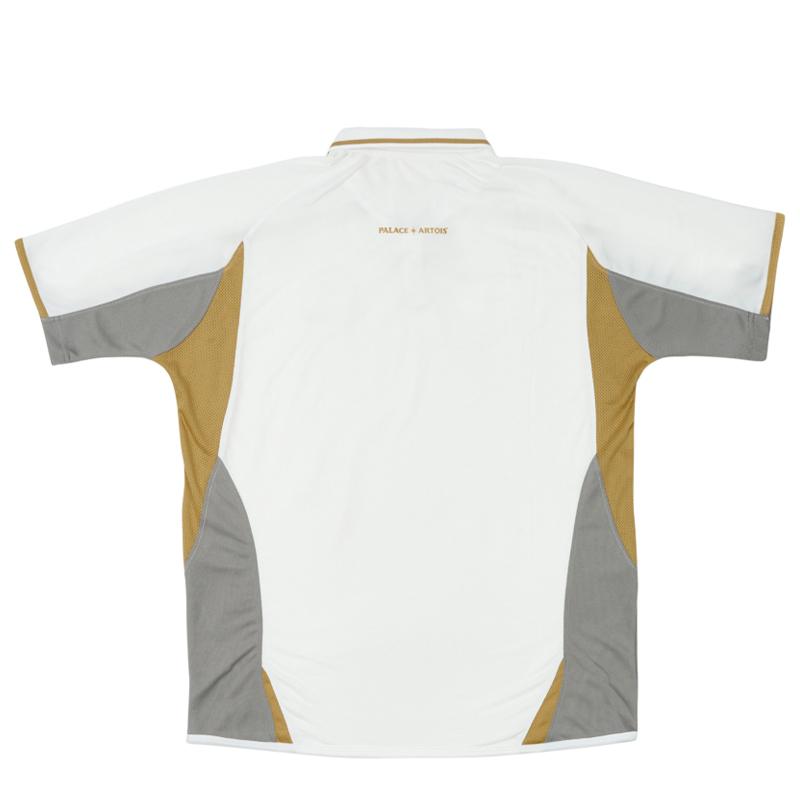 Palace Белые топы-поло унисекс из коллекции X Stella Artois Tech P26STES002