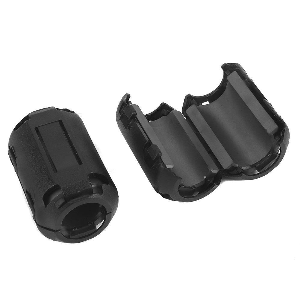 50 шт. Кабельный соединитель зажим 3,5 мм/5 мм/7 мм/9 мм/13 мм Подавляющие помехи Дегауссирующие зажимные кольца для USB аудио-видео кабеля шнура питания