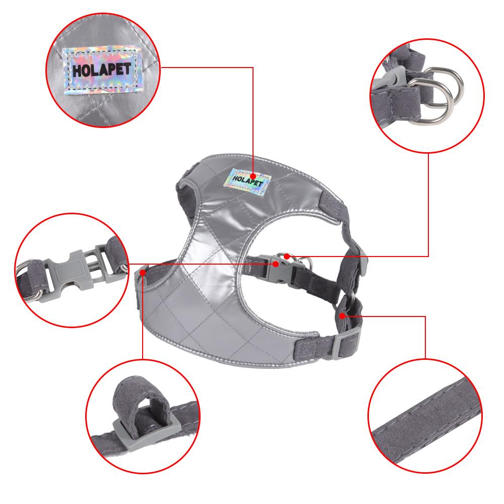 Dog Vest Harness With 1.4m Traction Rope Leash Set For Small Dogs Cat No Pull Outdoor Waterproof Puppy Yorkshire Pet Chest Strap Supplies