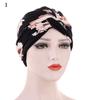 Women Muslim Cotton Turban Folding Cross Knotted Hair Ribbon Scarf Elastic Head Wrap Headwear Bandanas Lady Hair Hats Beanie