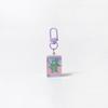 Chinese Style Mahjong Funny Keychain Pendant Resin Cute Backpack Decoration Accessories Trinket Creative Car Key Ring Gifts