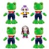 Non-Toxic Cute Magic Expression Plush Doll 25Cm Cartoon Children Plush Frog Toy Soft Long Leg Frog Couple Cute Pet Kids Gift
