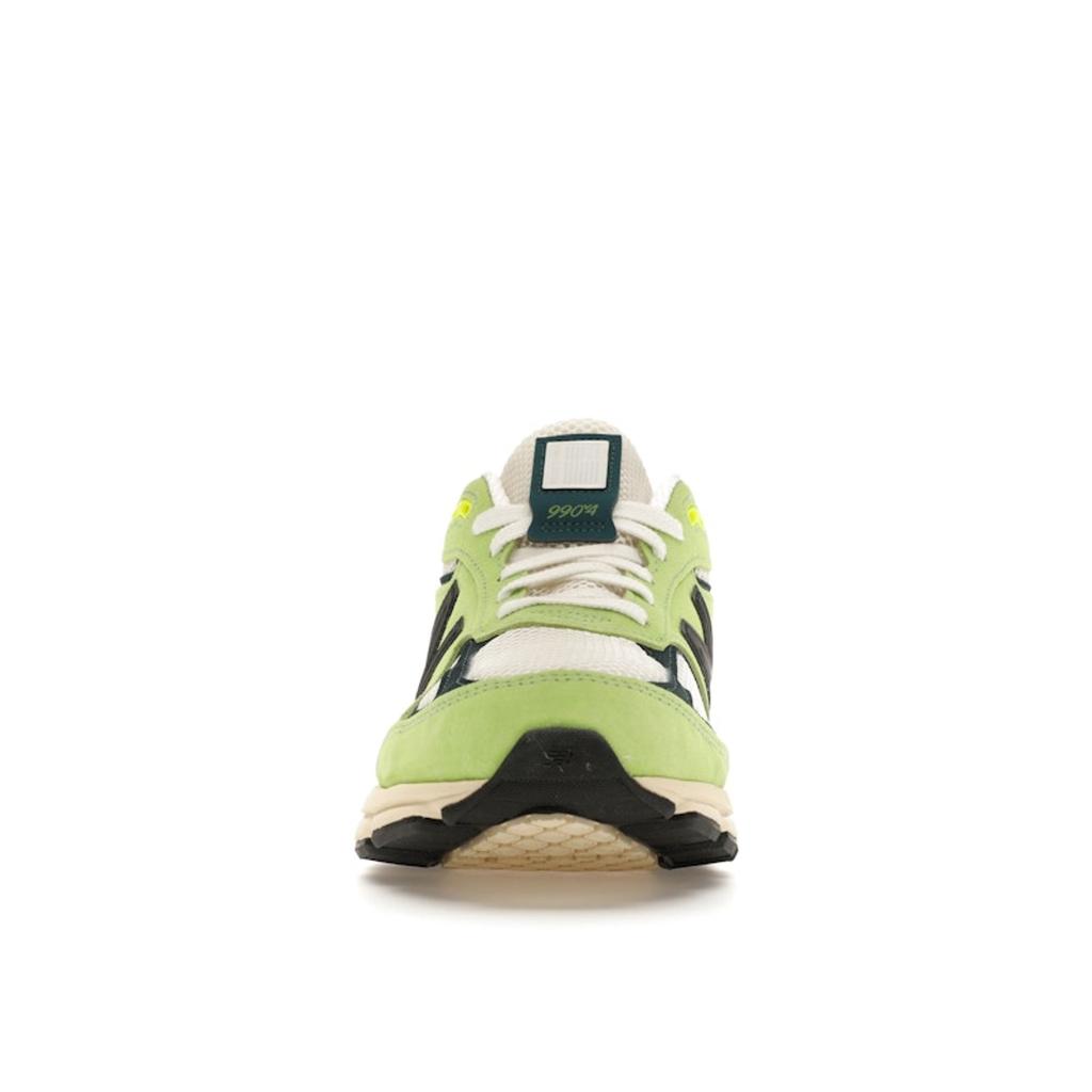 New Balance Teddy Santis X 990v4 Made In USA Hi-Lite Men Sneakers Green Deep-Ocean U990NB4