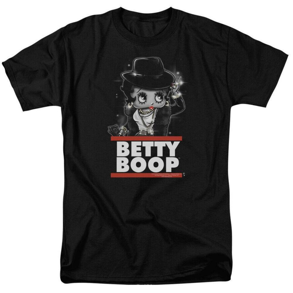 Футболка унисекс Betty Boop Bling Boop с героями мультфильмов