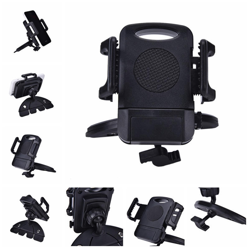 Универсальный автомобильный держатель для телефона с CD-слотом, подставка для мобильных телефонов iPhone Samsung