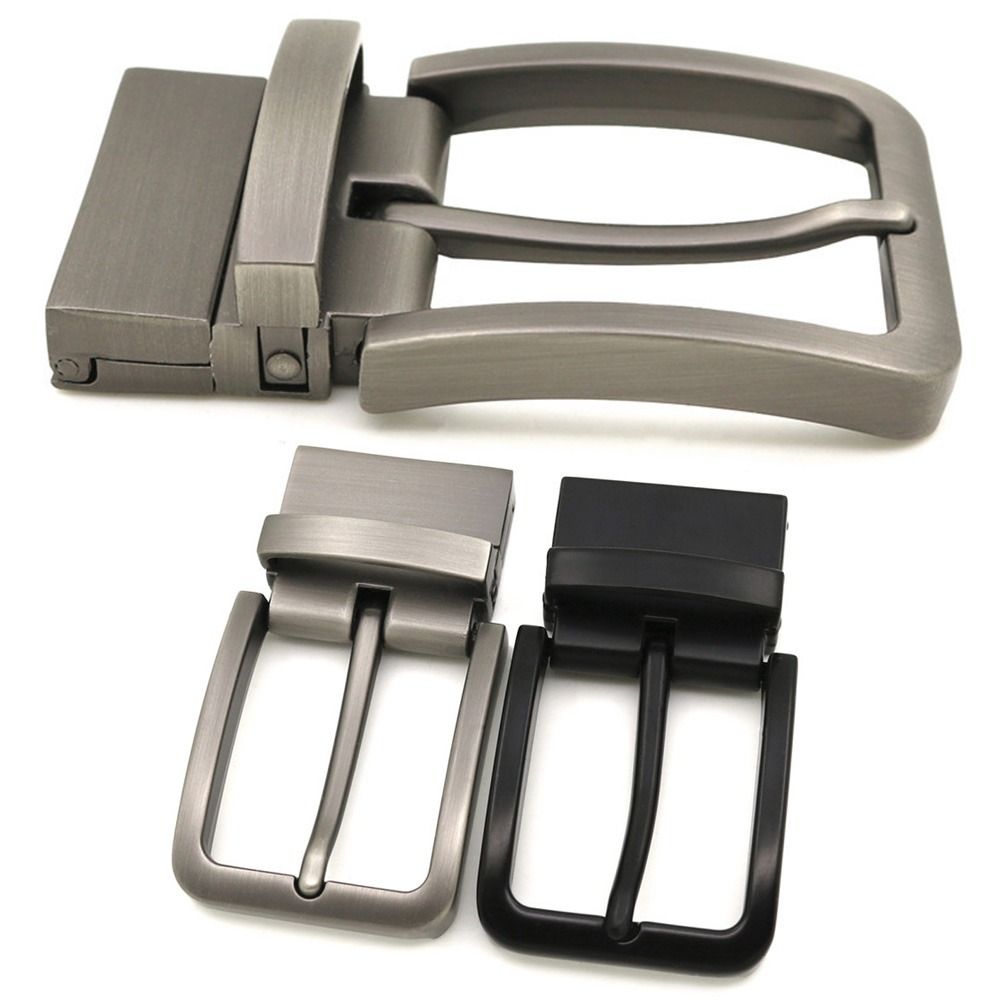 Durable Craft DIY Single Prong 35mm Pin Buckle Waistband Head End Bar Classic Belt Buckles