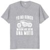 New Arrived Motorcycle Biker T Shirt Funny Spanish Sayings Dad Boyfriend Gifts Tees Tops  Cotton Round Neck Casual Soft  T-shirt
