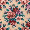 FEILER Mimi Fleurette Chenille Handkerchief Cotton Hand Towel 25x25cm Made in Germany Rose Flower Pearl Design
