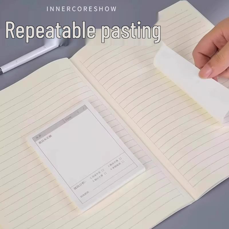 Error Correction Sticky Notes for Students: English & Math High-Value Adhesive Notepad