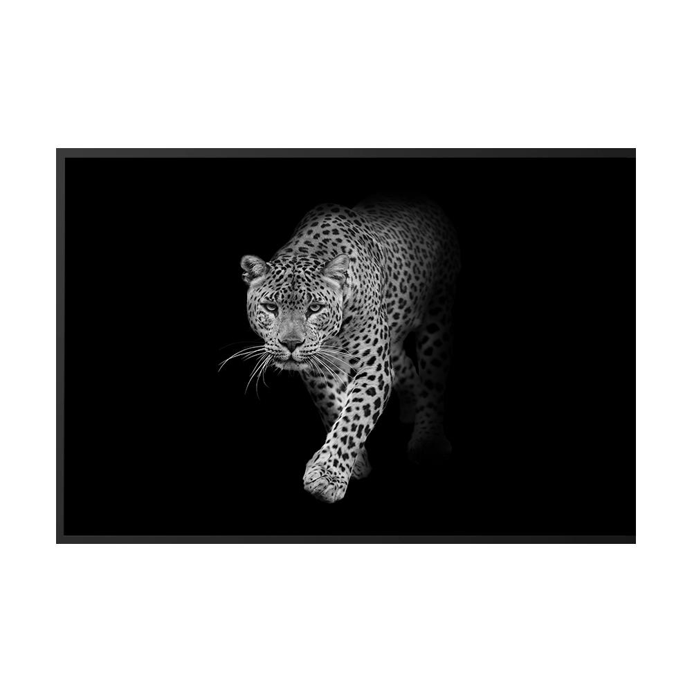 Леопардовые фотографии, постеры, принты, гепард, холст, картина, настенное искусство, черно-белое животное для гостиной, домашний декор, Cuadros