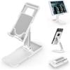 Phone/tablet Stand - 123 - Foldable - Adjustable - Portable - White