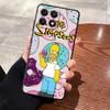 Чехол для телефона Funda для Honor X9a 70 X9 X7a 90 Lite X9c X8 8X S-simpsons Пончик