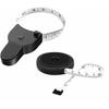 Body Measuring Tape, 60-inch/150cm, Circumference Measurement, Auto-Measure, Tester, Measuring Tool, One-Touch Ruler, Fits Black, Tailor for Me