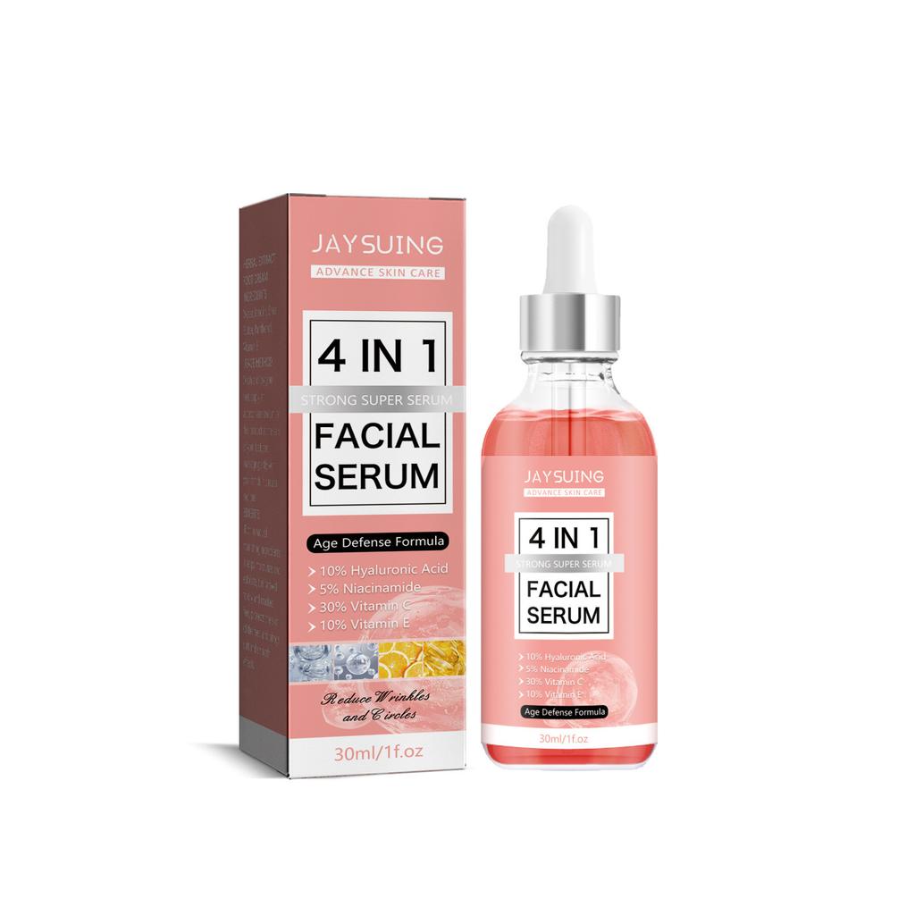 4-in-1 Facial Skin Care Essence Cream Firming & Nourishing Skin Cleanser Moisturizing Oil Control Set