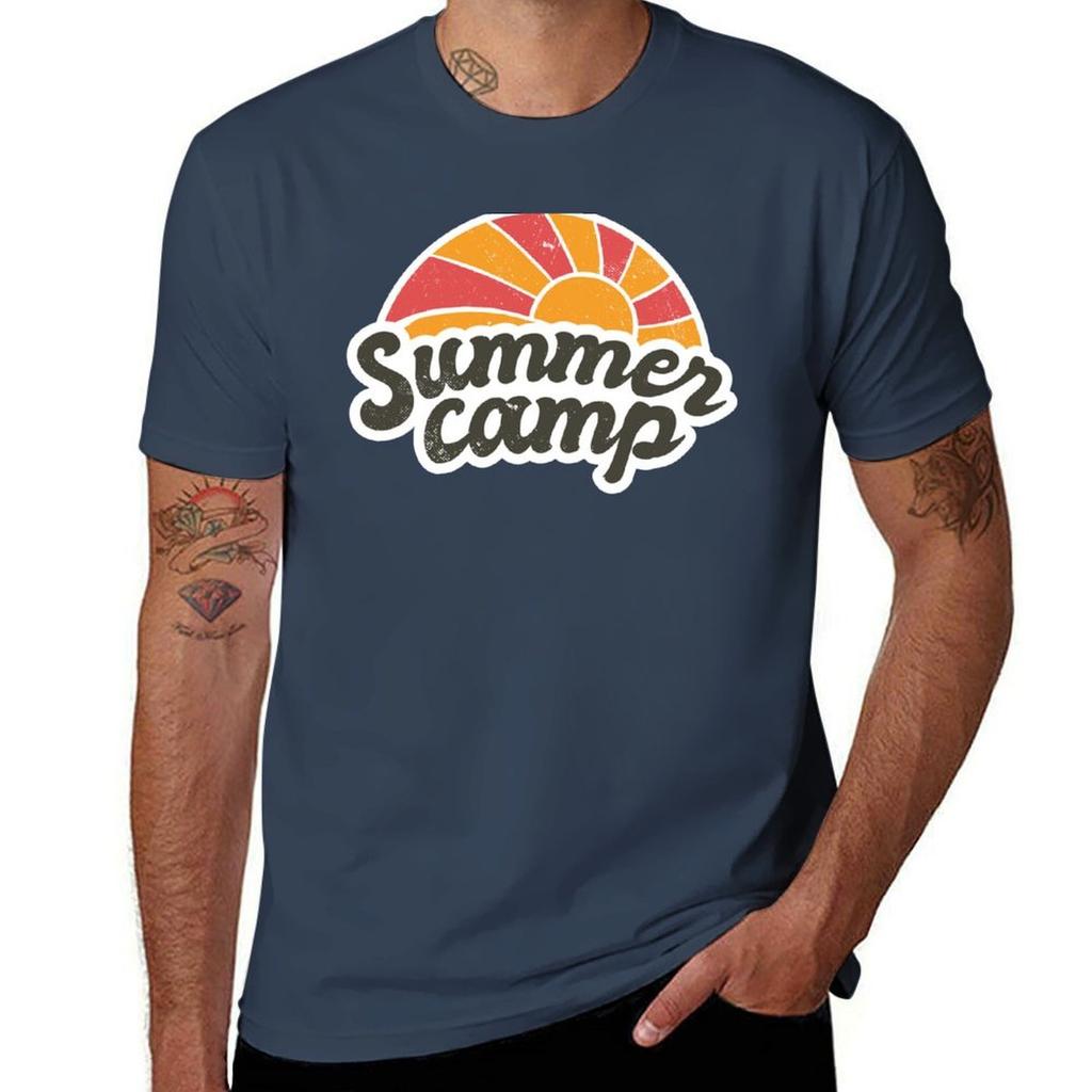 SUMMER CAMP VINTAGE TShirt Essential Solid Color TShirt