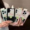 3D Чехол для телефона для iPhone 11 13 17 Pro Max 17 Air Case iPhone 13 15 16 Pro Max 12 14 Pro Max 14 15 Plus Милый 3D Котенок Мультяшный Кожаный