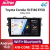 JIUYIN Android13 Автомагнитола для Toyota Corolla E140/150 2007 2008 2009 2010 2011 2012 2013 Мультимедийный плеер 2 DIN DVD
