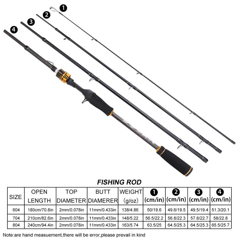 Катушка для удочки и сумка, дорожные удочки, 11 + 1 BB, катушка для ловли наживки, пресноводный окунь, ловля карпа